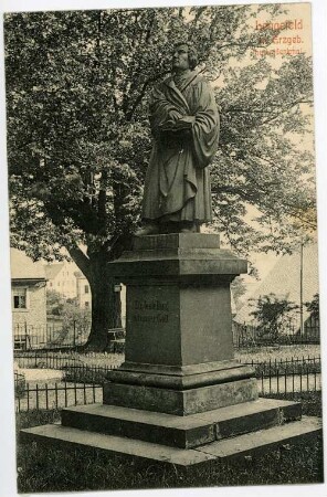 Lengefeld. Lutherdenkmal