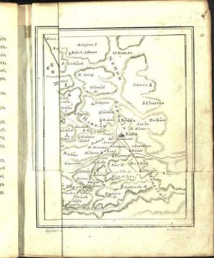 Tabula Itineraria sistens illam partem Terræ Yemen ...