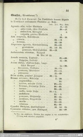 Gräser, Gramineae