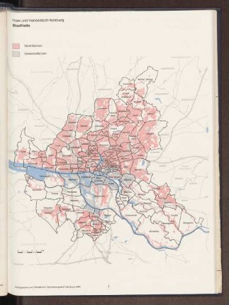 Stadtteile der Freien und Hansestadt Hamburg