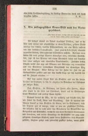 ¬Ein¬ pädagogisches Genre-Bild nach der Natur gezeichnet
