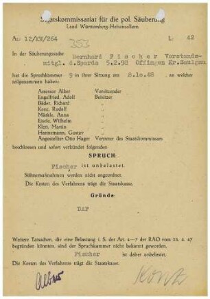 Fischer, Bernhard