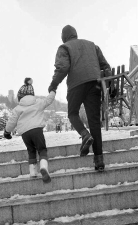 Turmberg im Winter.