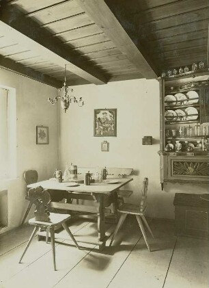 Lausitzer Bauernküche : Tisch