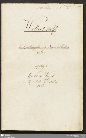 Wetterbericht des Grubengebaeudes Sonn und Gottesgabe - 18.6341 4.