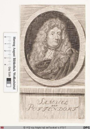 Bildnis Samuel Pufendorf (1694 Frhr. von)
