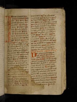 Registrum. Incipit registrum libri doctorum videlicet Ysidori Bede Sixti Laurentii Gregorii Augustini … Capitulum primum