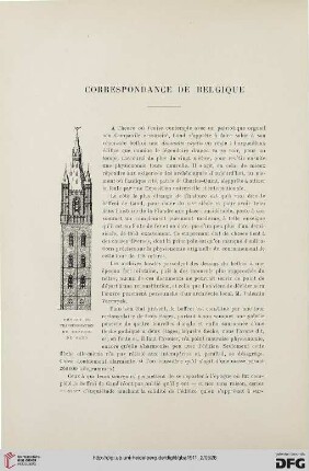 4. Pér. 6.1911: Correspondance de Belgique