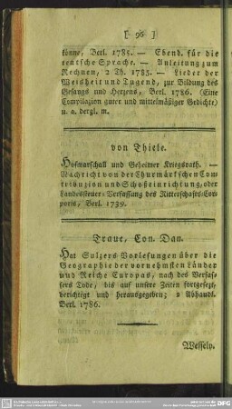 von Thiele