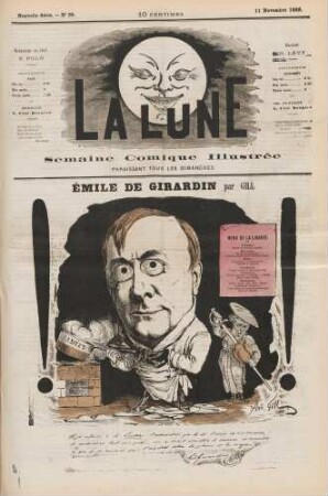 Émile de Girardin par Gill