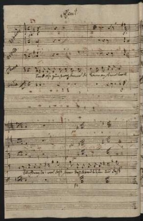 Recit.: Und als zum zweytenmal die Sonne