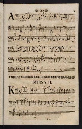 15-33, Missa II.