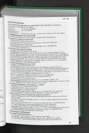 I.6 Aufsichtsbehörde