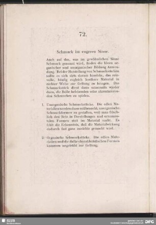 72. Schmuck im engeren Sinne