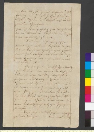 Brief von Zelter, Karl Friedrich an Urban (Musikdirektor)