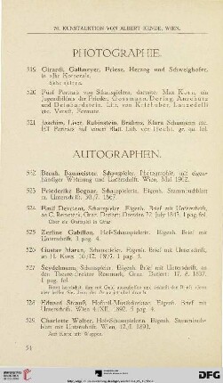 Autographen (Nr. 522 - 530)