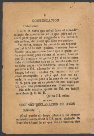 Contestación