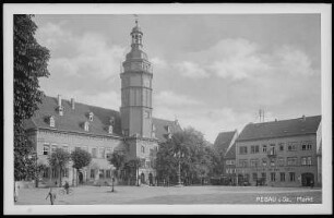 Pegau. Markt
