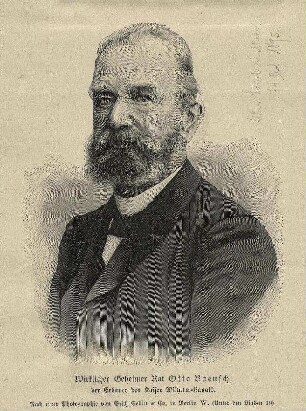 Bildnis von Otto Baensch (1825-1898)
