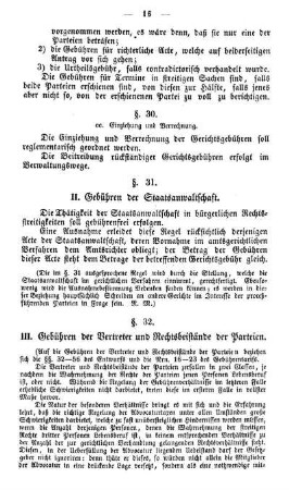 II. Gebühren der Staatsanwaltschaft