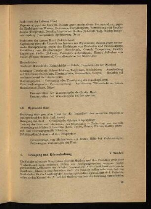 4. Bewegung und Körperhaltung