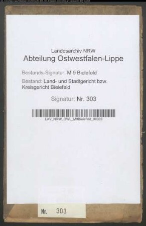 Thomas, Johann Heinrich, Schneidermeister, Bielefeld. Bommer, Catharine Margarethe, Bielefeld