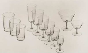 Kelchglasgarnitur "Nr. 1014" von Heinrich Löffelhardt
