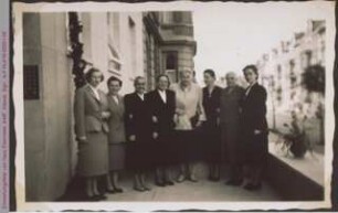 Einweihungsfeier von Haus Eilenriede, Hannover, 16.07.1954