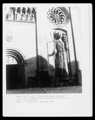 Kolossalstatue des Heiligen Christophorus