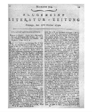 Rochow, F. E. von: Versuch über Armen-Anstalten und Abschaffung aller Betteley. Berlin: Nicolai 1789