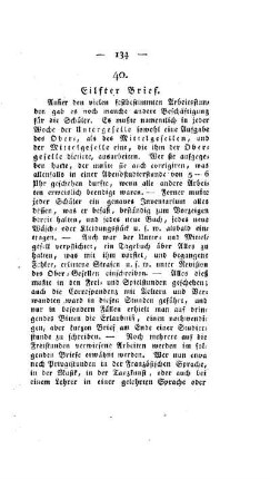 Eilfter Brief : [40. Abhandlung]