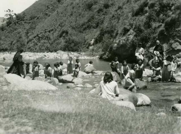 Arhuacos civilisés de l'Orphelinat de Saint-Sébastien