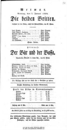 Der Bär und der Bassa