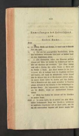 Anmerkungen des Uebersetzers zum Ersten Buche.