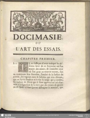 Chapitre Premier