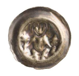 Münze, Pfennig, Brakteat, 1270 - 1308
