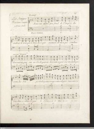 Les songes