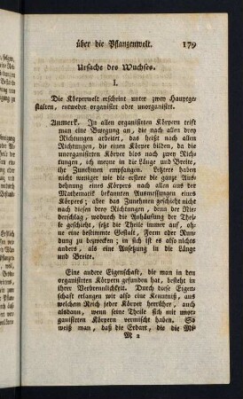 179-183, Ursachen des Wuchses