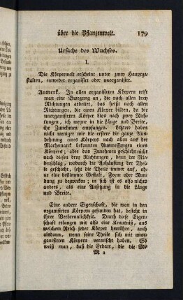 179-183, Ursachen des Wuchses