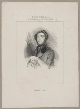 Bildnis des Eugène Sue