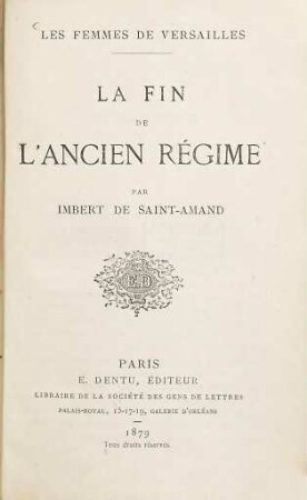 Les femmes de Versailles, 5