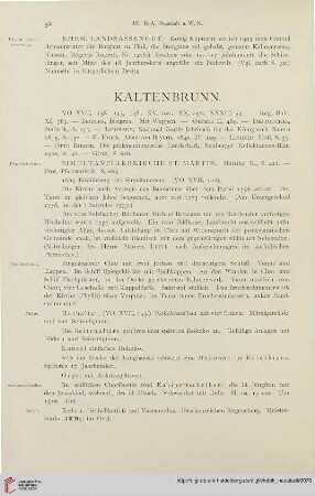 ⟦Kaltenbrunn⟧