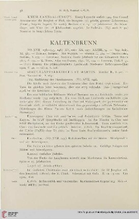 ⟦Kaltenbrunn⟧