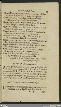 XLVIII. De Sacerdote quodam percussore