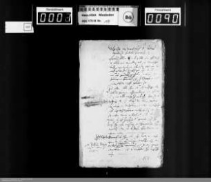 . Konzeptbücher 1592: Band 1