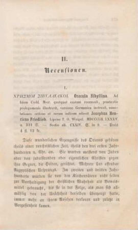 473-479 [Rezension] Die sibyllinischen Weissagungen