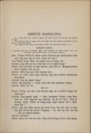 Første Handling.