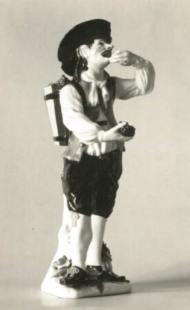 Kändler, Johann Joachim: Weinbauer. Meißen, um 1740. Porzellan. Dresden: Museum für Kunsthandwerk, Porzellansammlung