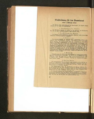 Wahlordnung für den Beamtenrat