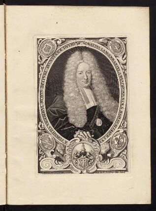Ignatius Langenmantel a Westheimb. S. Caes. Majest. Caroli VI. a Consiliis Vigesimus Nonus Reipubl. Augustanae Duumvir.